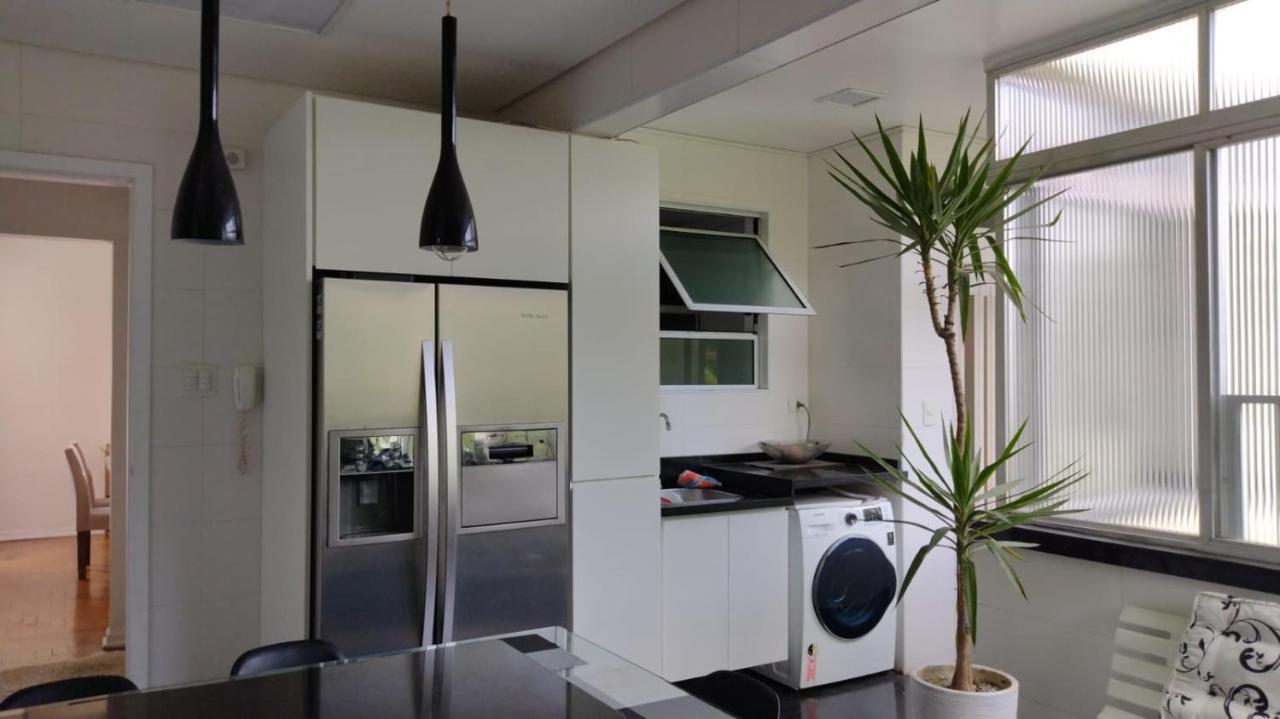 Apartamento Pe Na Areia Sao Vicente  Luaran gambar