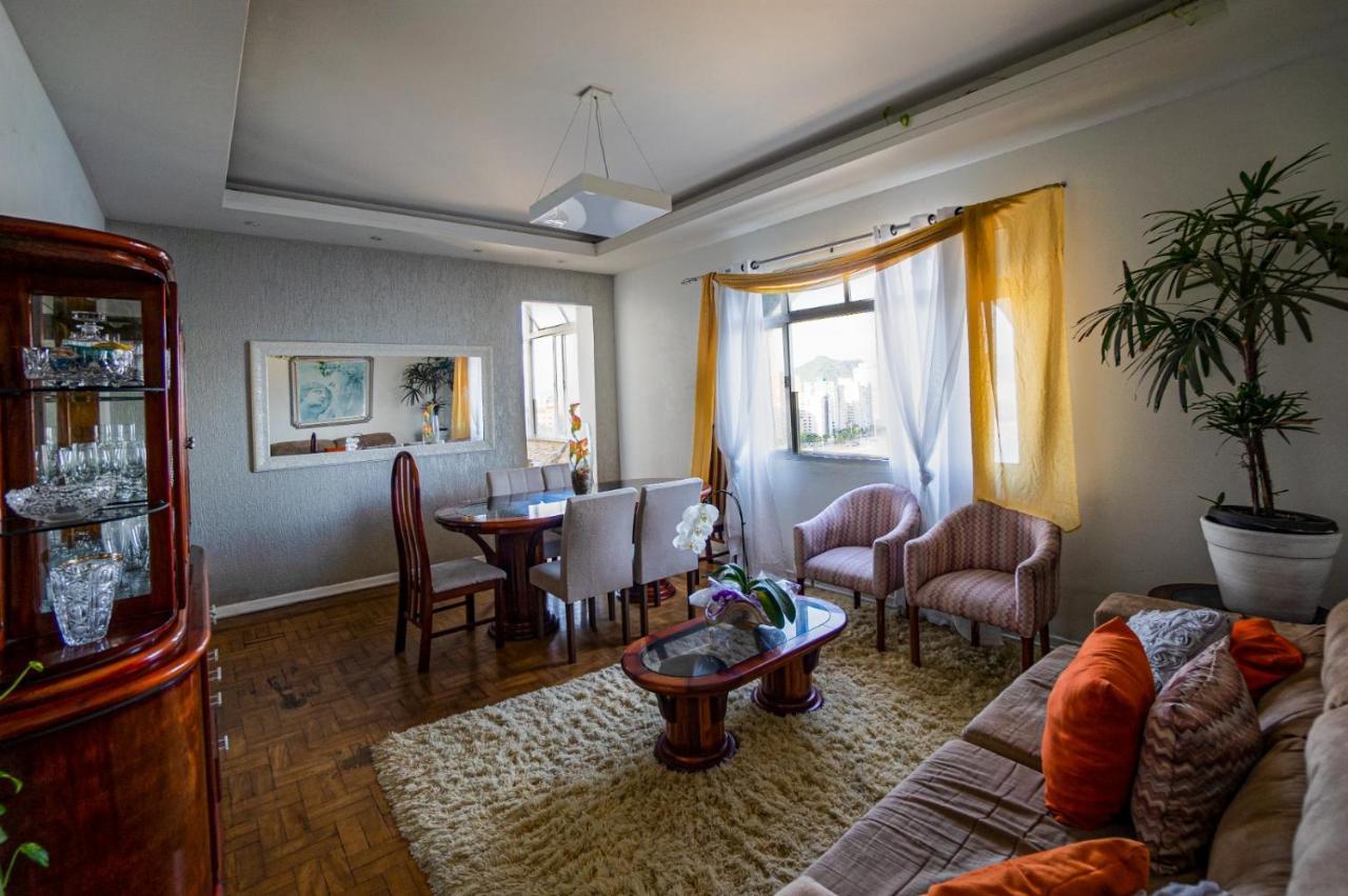 Apartamento Pe Na Areia Sao Vicente  Luaran gambar