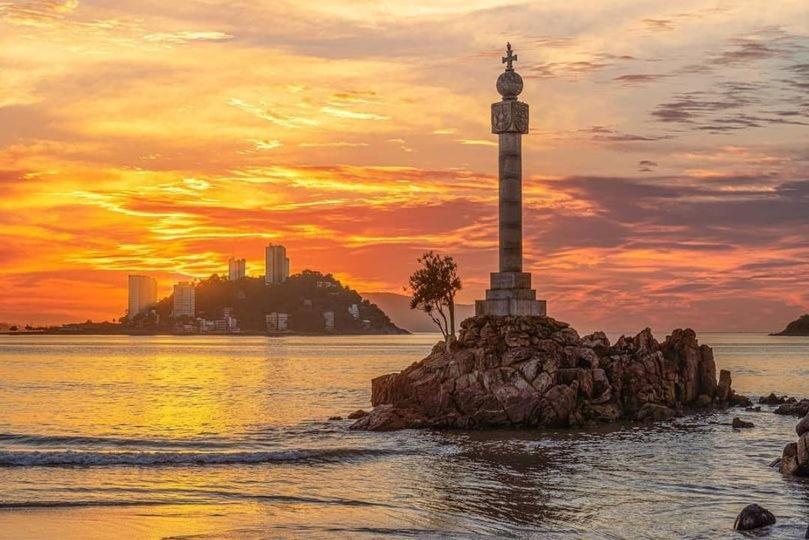 Apartamento Pe Na Areia Sao Vicente  Luaran gambar