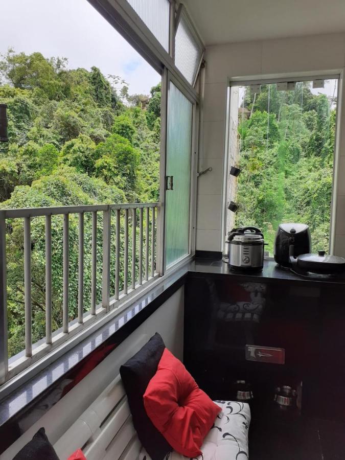 Apartamento Pe Na Areia Sao Vicente  Luaran gambar